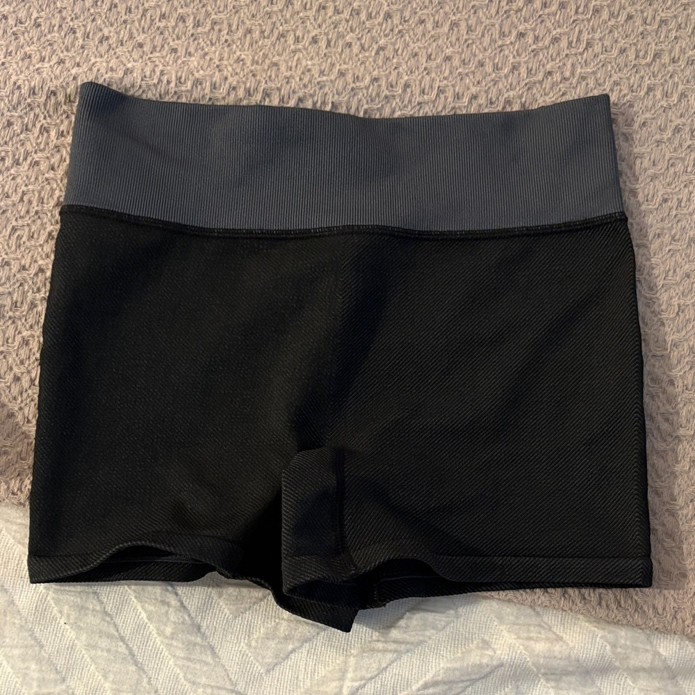Forever 21 Black and Gray Athletic Shorts